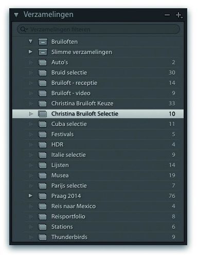 Basiscursus Verzamelingen in Adobe Lightroom