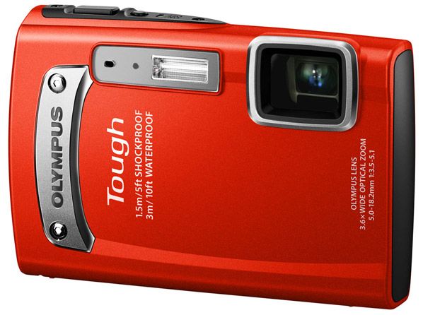 Olympus TG-320 Rood