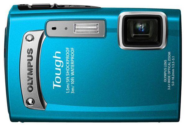 Olympus TG-320 blauw